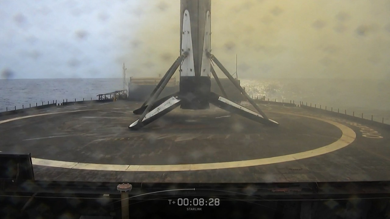 SpaceX Launched Starlink Mission 17-34 and nailed booster landing in the Pacific Ocean.