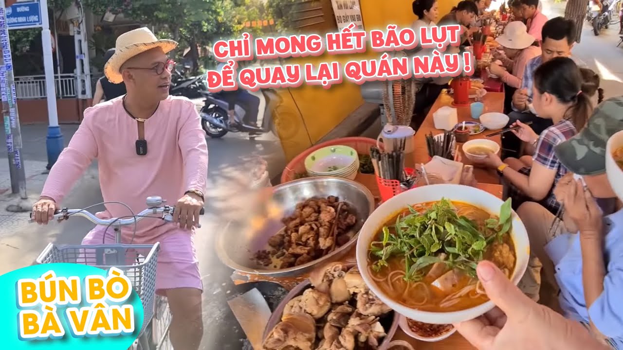 Food For Good #: Ngập lụt Hội An thế này không biết hàng quán như tiệm bún bò bà Vân ra sao?