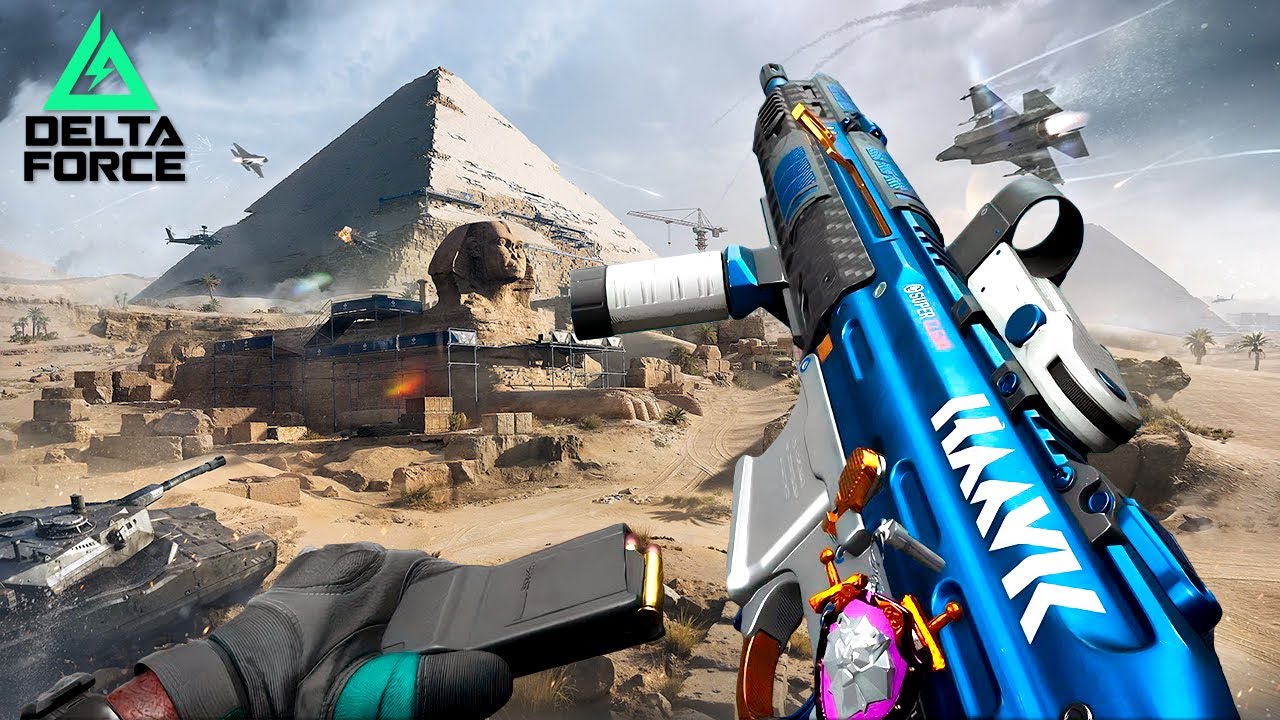 Delta Force just added a New PYRAMID Map!