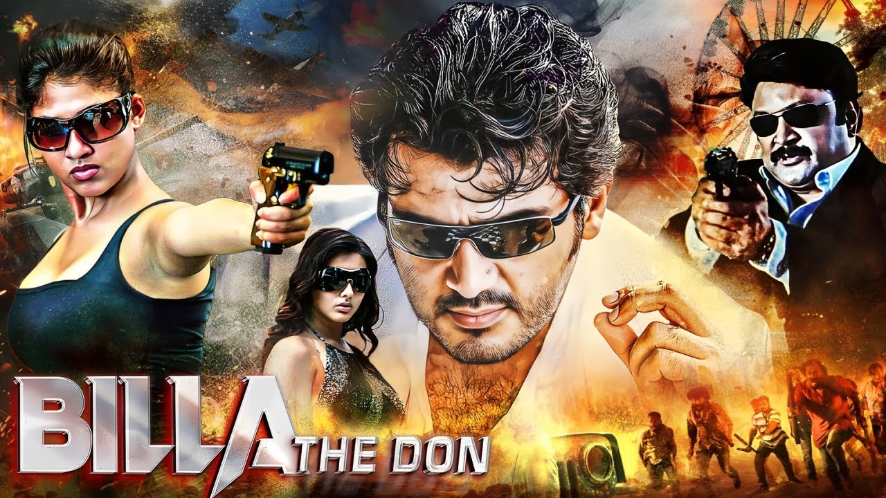 BILLA THE DON Full Movie (4K) | Ajith Kumar की स्टाइलिश गैंगस्टर फिल्म | Hindi Dubbed | Nayanthara