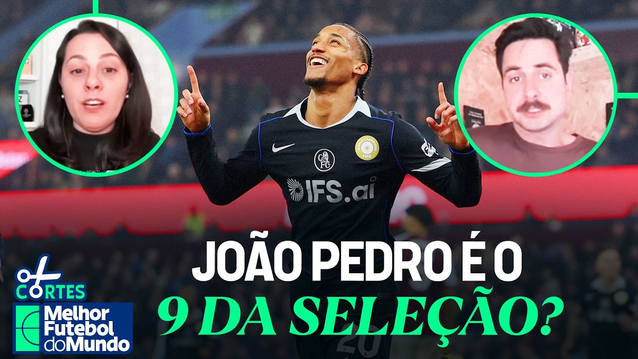 FRED CALDEIRA ELOGIA ATACANTE JOÃO PEDRO: 
