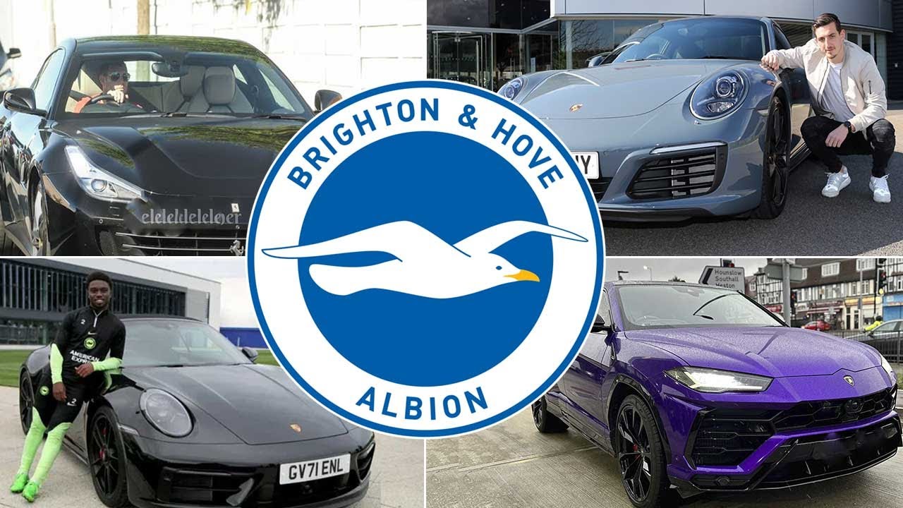 The car collection of all Brighton & Hove Albion players (Season 2024/2025)