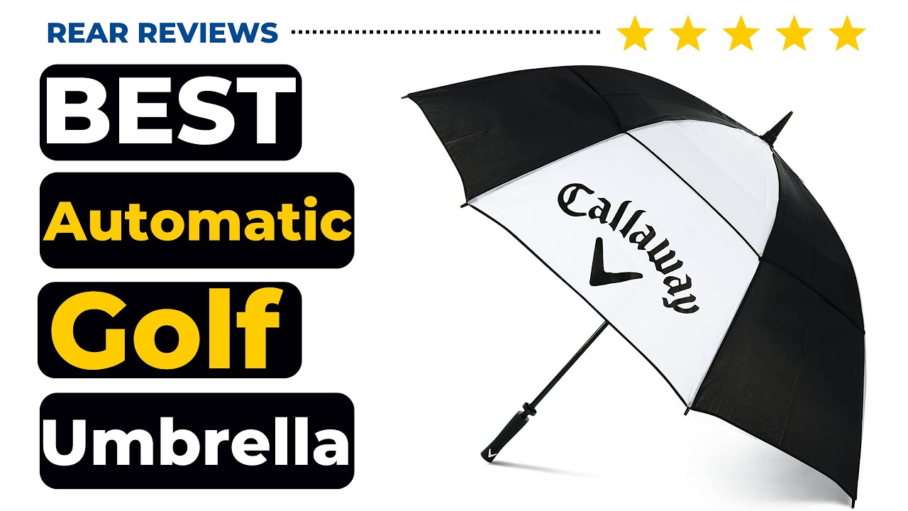 Best Automatic Golf Umbrella In 2022 🌻 Top 5 Picks For Any Budget