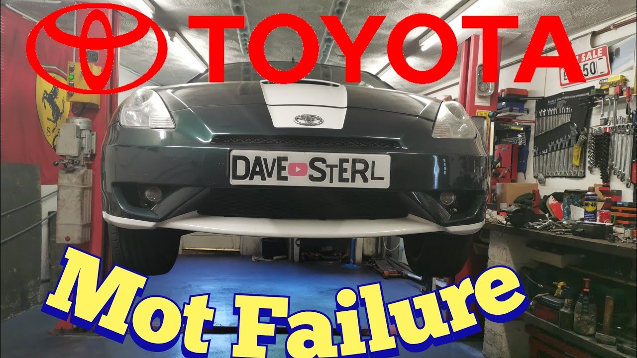 Toyota Celica MOT failure, Rear Subframe and Camber adjustment