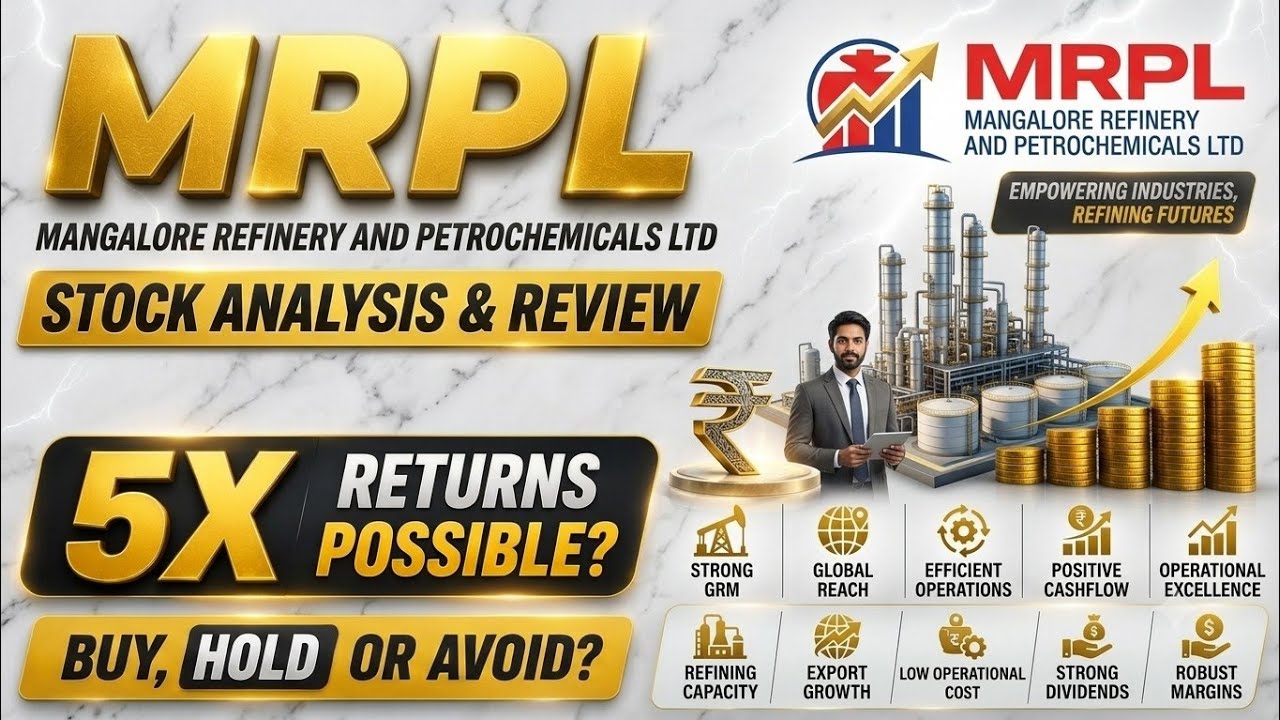 MRPL Stock: Buy, Hold, or Avoid? 🚨 Missing Details, Q1 Breakdown & 5-Year Return Scenarios