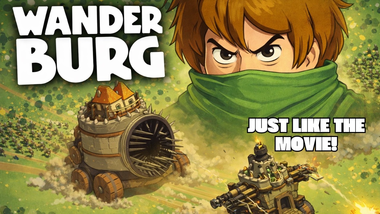 Эта игра напоминает «Смертельные машины» | Демоверсия Wanderburg