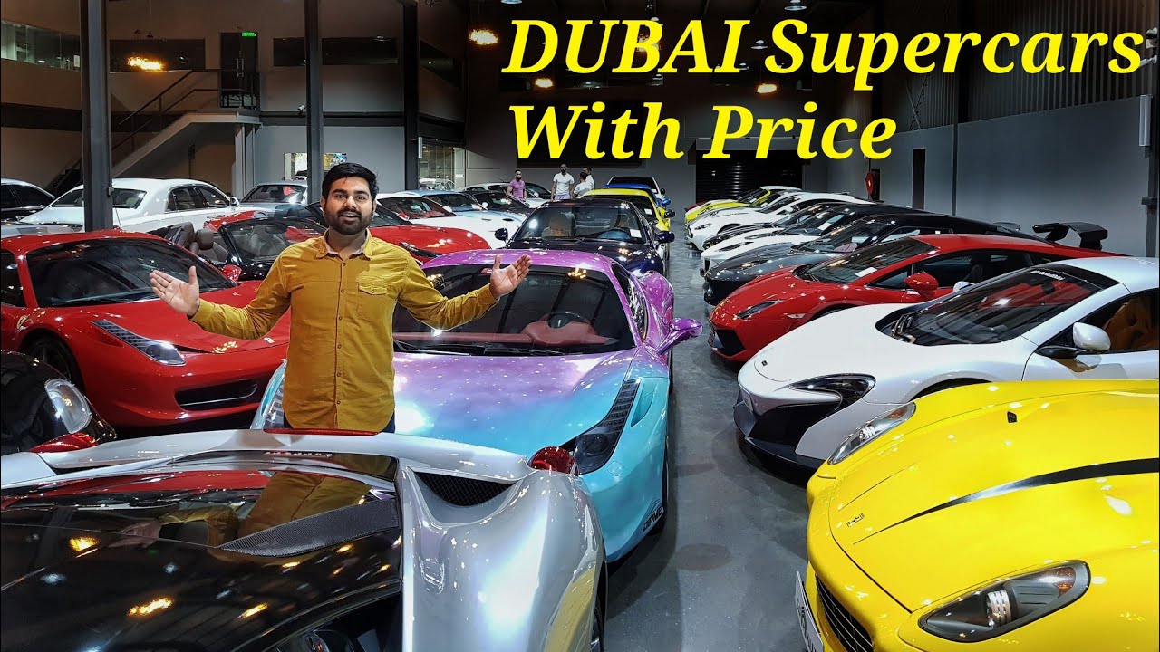 Dubai Supercars With Price