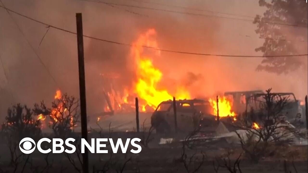 Wildfire burns out of control in Reno as thousands evacuate