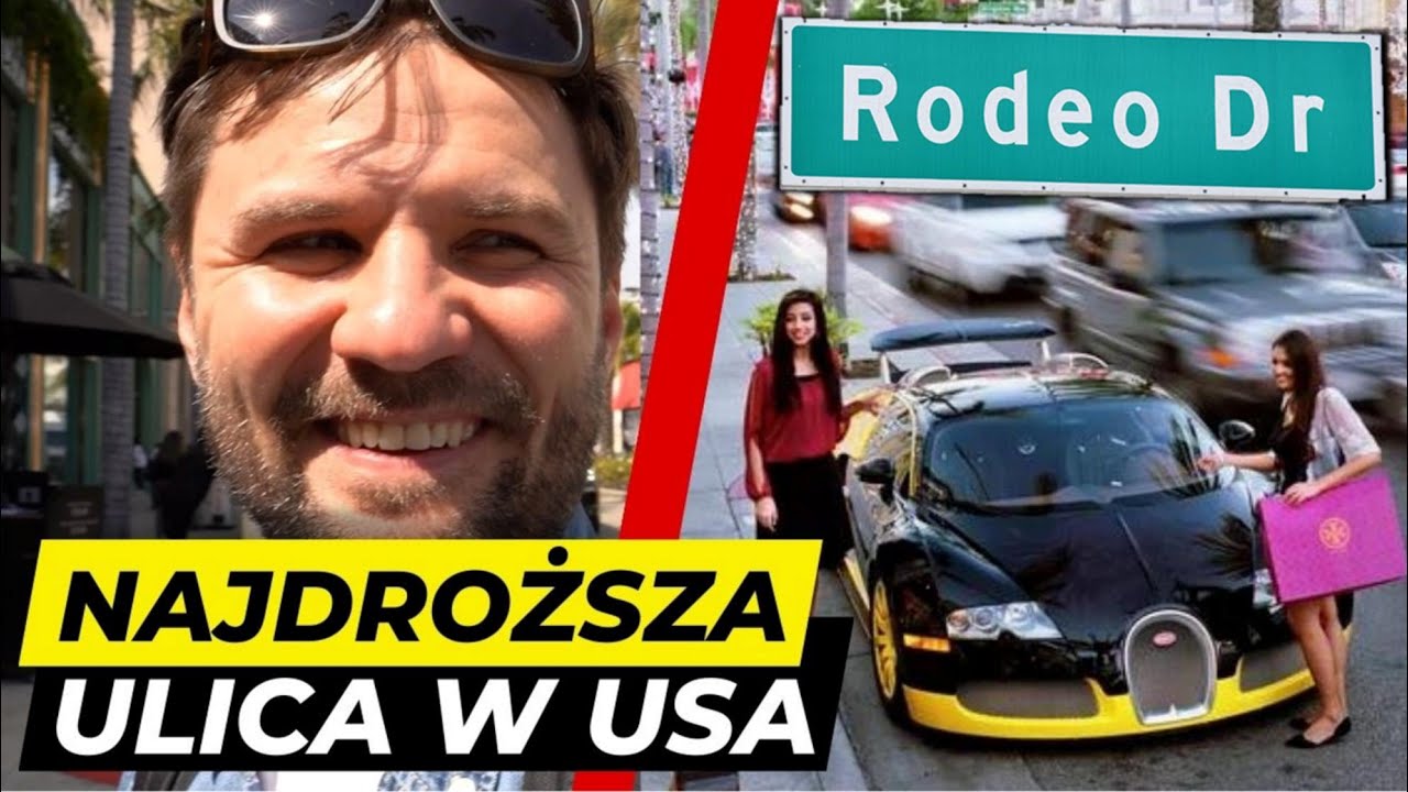 NAJDROŻSZA ULICA W LOS ANGELES - ZWIEDZAMY RODEO DRIVE