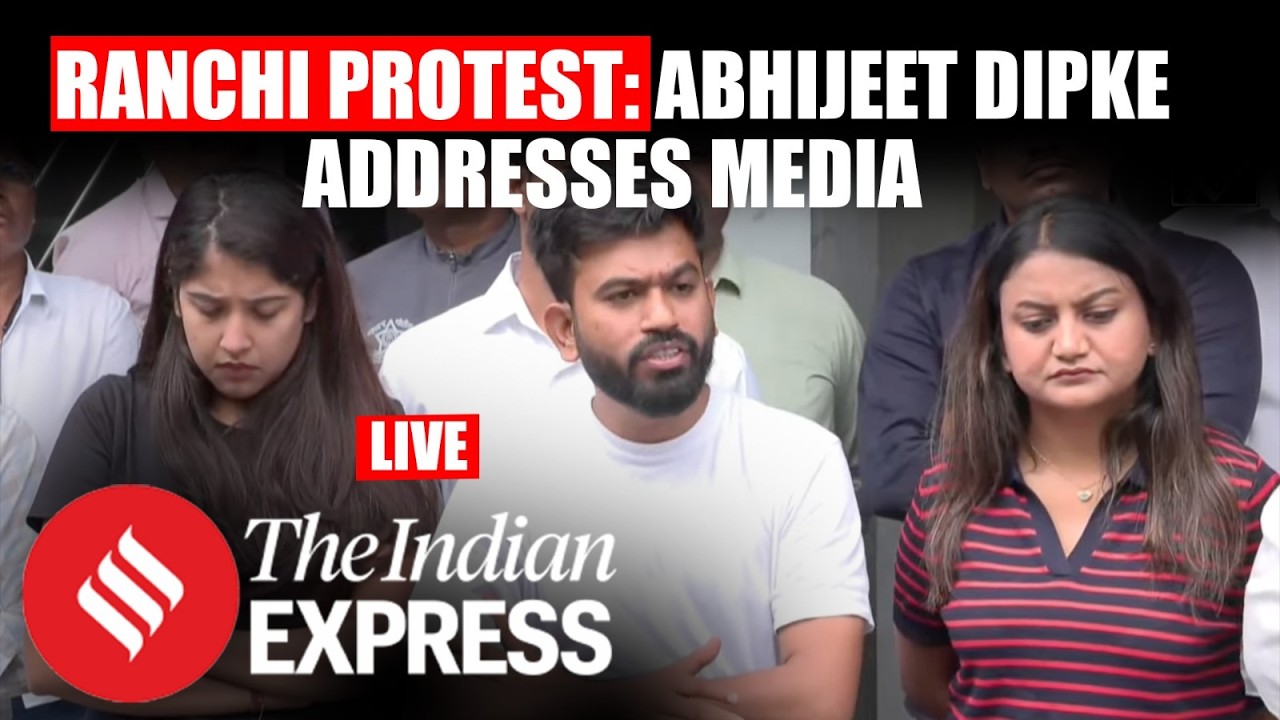 LIVE: CJP Founder Abhijeet Dipke Holds Press Conference | Saurav Das | Ranchi Protest