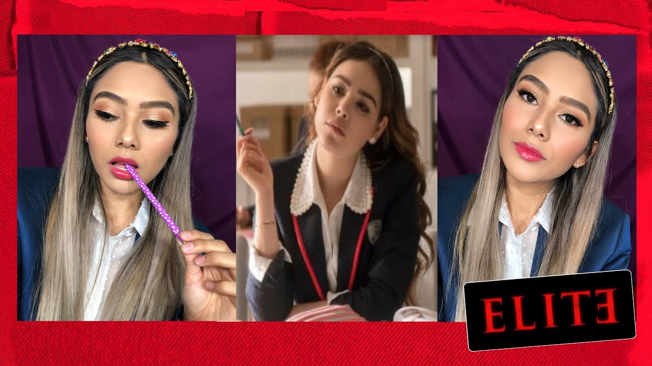 Lu ELITE Netflix | HALLOWEEN MAKEUP LOOK💁🏻‍♀️🎃