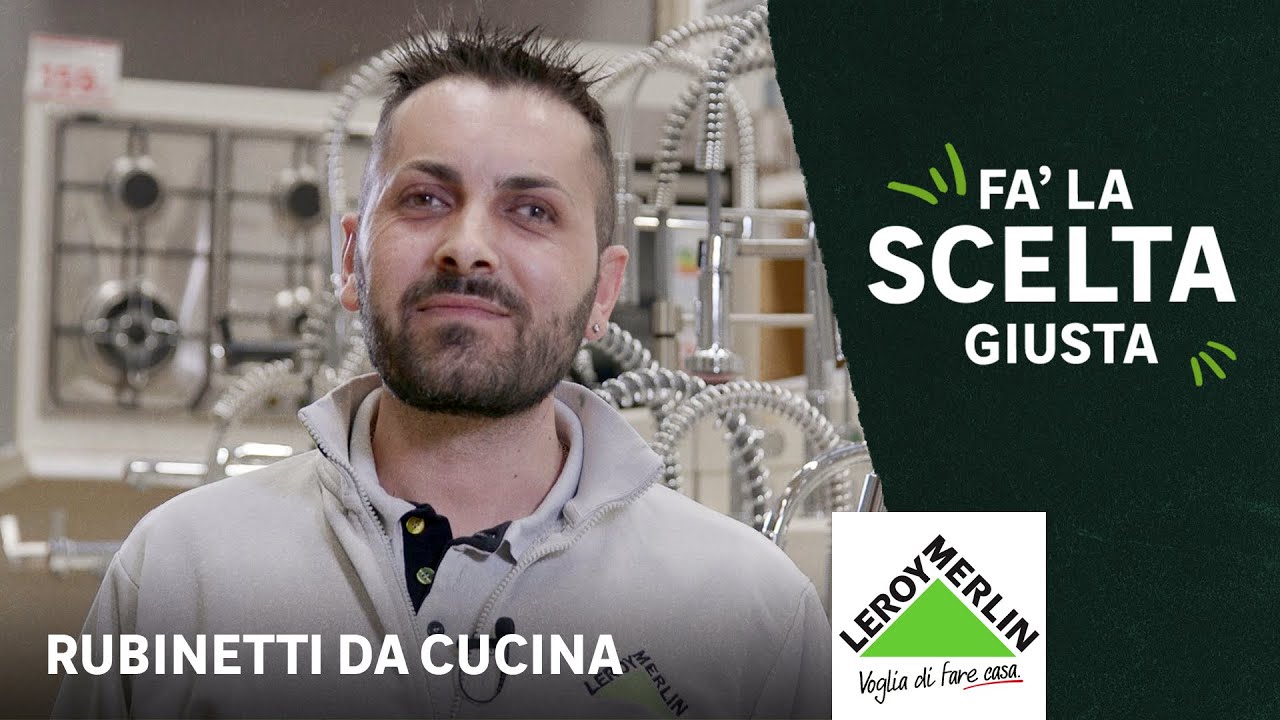Fa' la scelta giusta: come scegliere il rubinetto per la cucina | Leroy Merlin