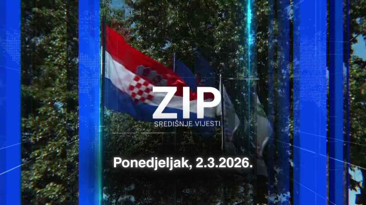 ZIP - 2.3.2026. - SREDIŠNJE VIJESTI Z1 TELEVIZIJE