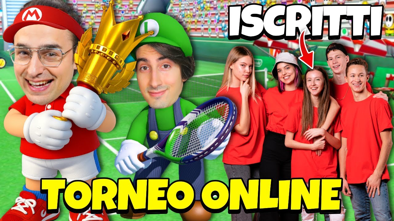 Il Torneo Più FOLLE di Mario Tennis Aces con gli Iscritti! 🎾🔥