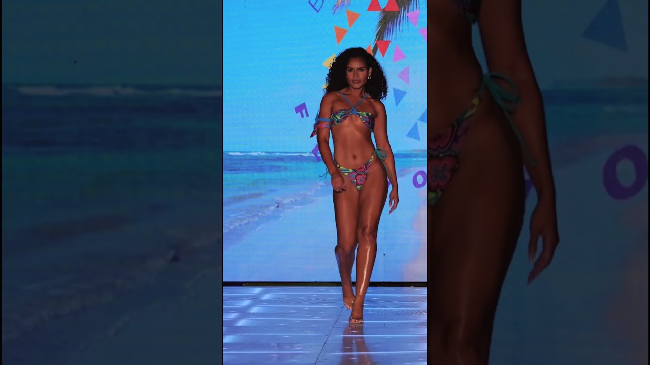 Josie Lentner for Bikini Flavors at Exa Model x Swim Shows Art Basel 2024 
