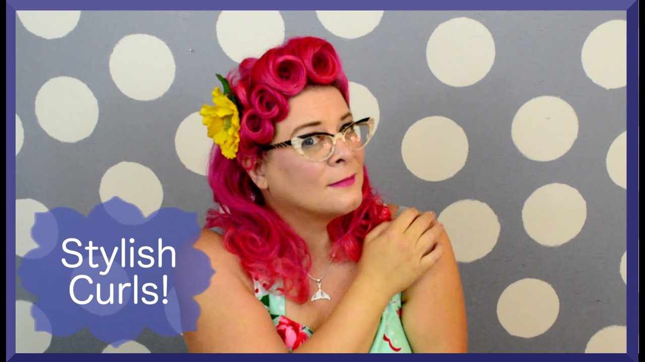 Retro Hairstyle ~40s Curls