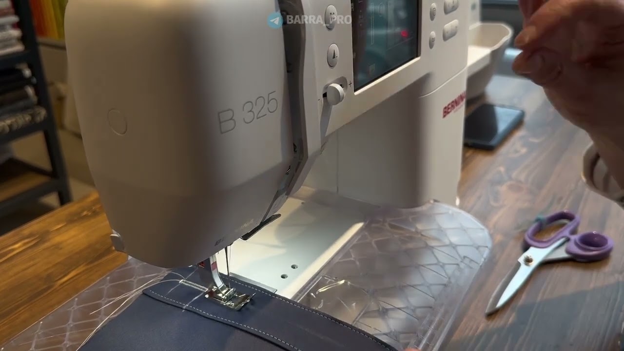 Полуавтоматическая петля на новой Bernina B325