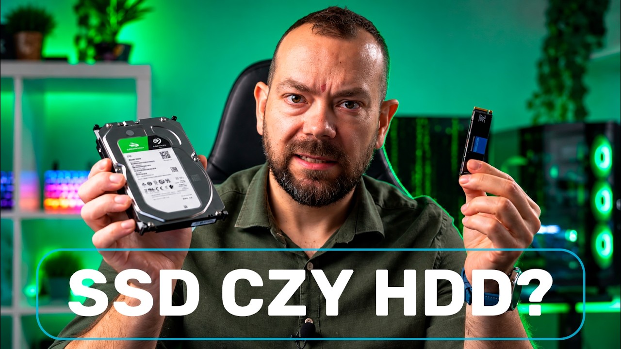 Nie kupuj dysku, zanim tego nie zobaczysz! HDD vs SSD
