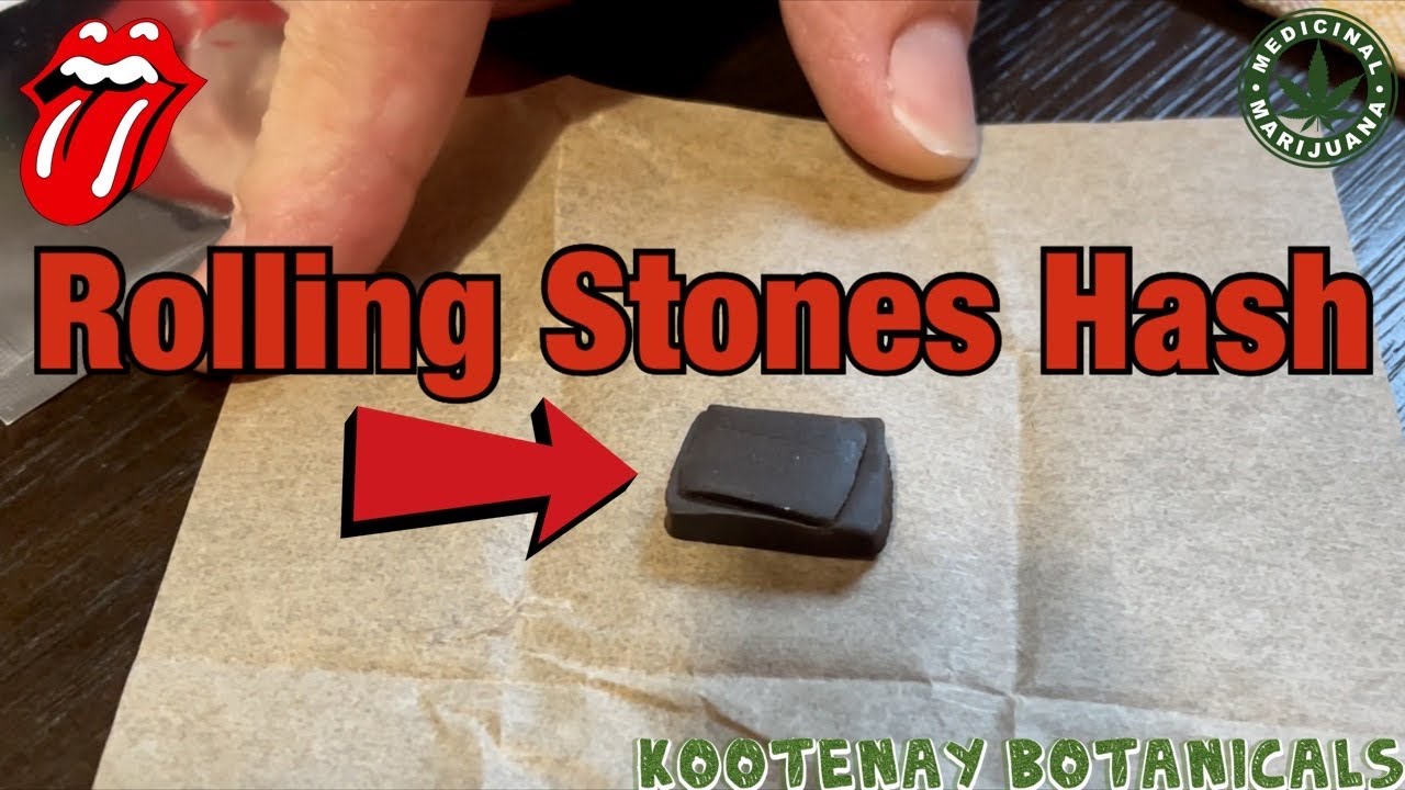 Cigrit & Donna Review &ldquo;Rolling Stones Hash&rdquo; (Hashish) From Kootenay Botanicals