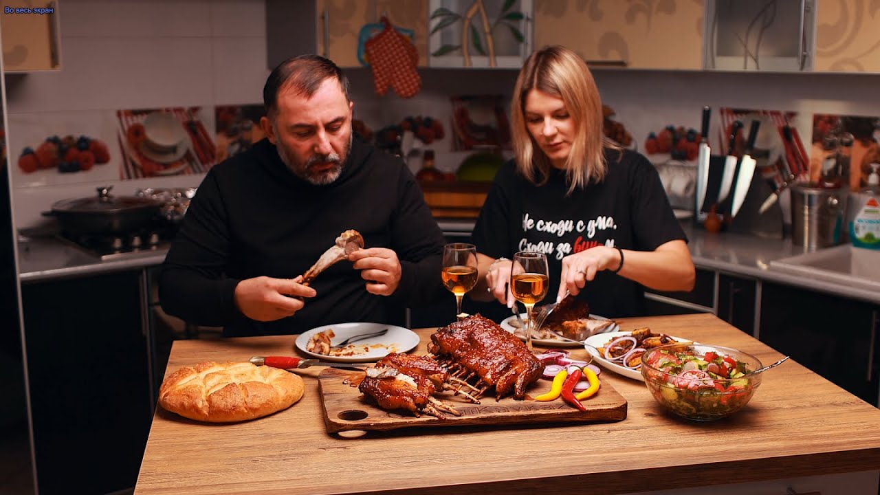 БАРАНЬИ РЕБРЫШКИ, ЗАПЕЧЕННЫЕ в ДУХОВКЕ