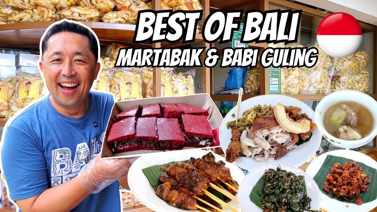 Legendary MUST TRY INDONESIAN STREET FOODS in Bali! 🇮🇩 What to eat in Bali Indonesia!