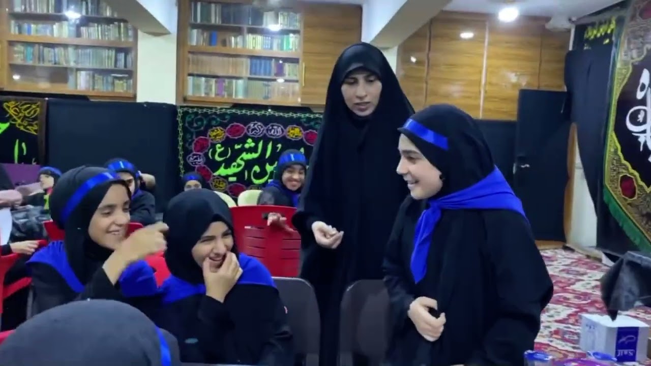 برنامج المعايشة الذي أقامه مجمع المبلغات فرع الكاظمية بالتعاون مع ملتقى العلم والدين لفتيات الكشافة