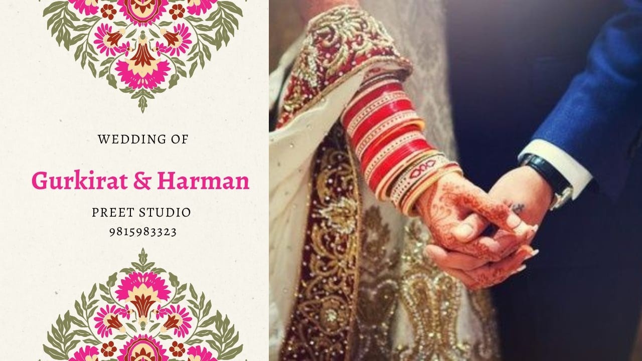 🔴LIVE || WEDDING || GURKIRAT SINGH SIDHU & HARMAN KAUR DHILLON || 21-2-2026
