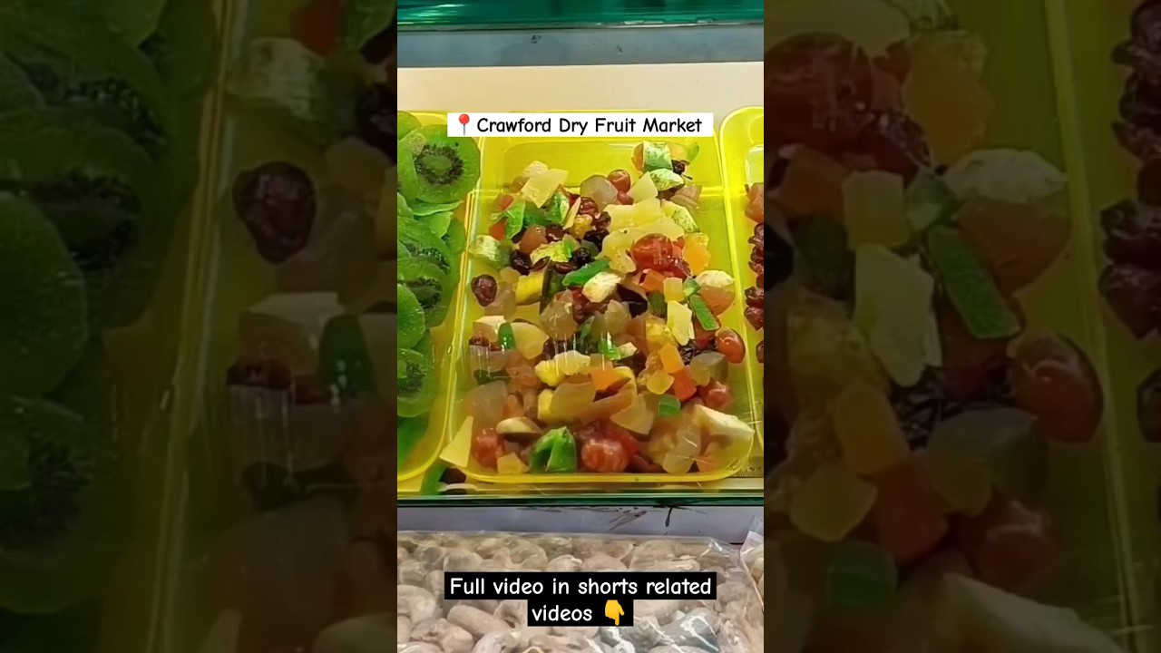 Crawford Dry Fruits Market in Mumbai | Crawford market | #youtubeshorts #shorts