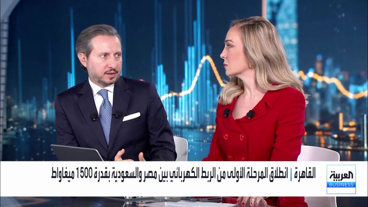 حوار مع د. حافظ سلماوي حول انطلاق المرحلة الأولى من مشروع الربط الكهربائي بين السعودية ومصر