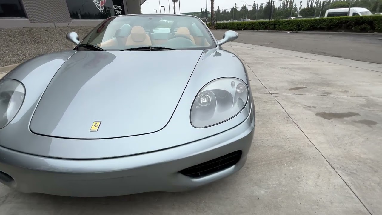 2001 Ferrari 360 walk around 