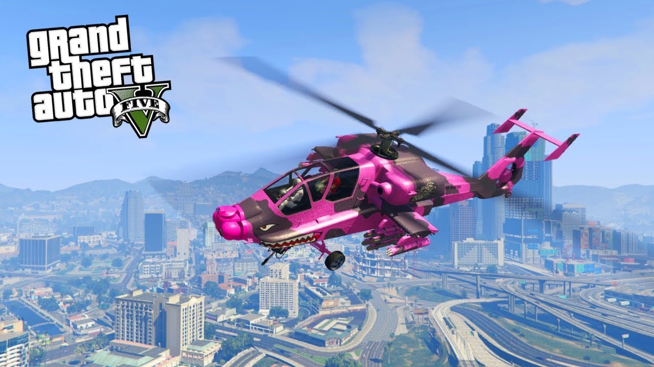 GTA V - HELIKOPTER VAN EEN HACKER!