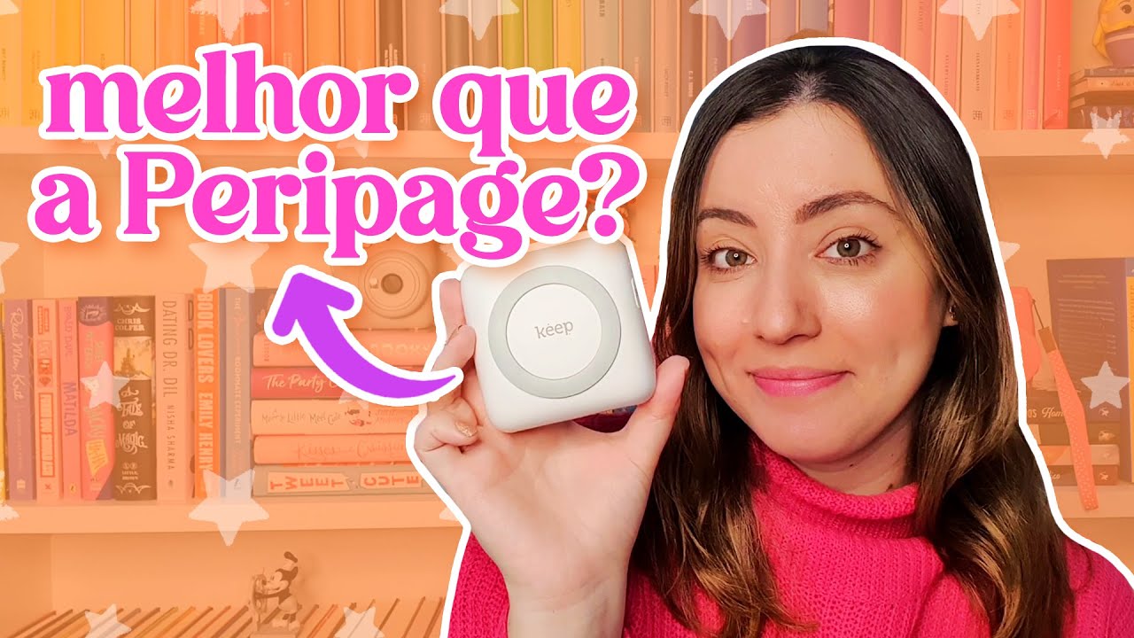[UNBOXING] IMPRESSORA TÉRMICA KEEP | Ju Barcellos