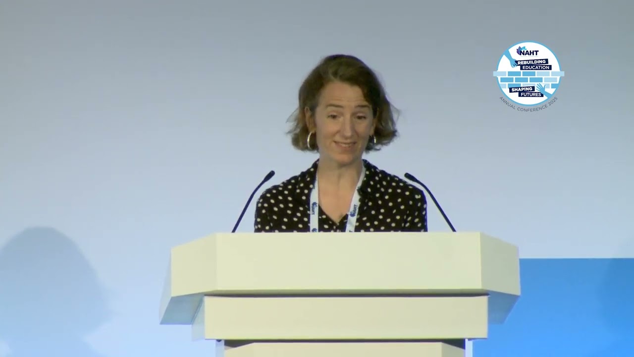 Kate Bell, TUC assistant general secretary, speech to NAHT Conference 2025
