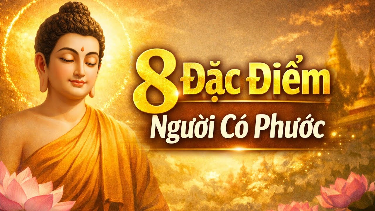Phật Dạy 8 Đặc Điểm Người Sống Tốt – Phước Báu Tự Đến | @Cuộcsốngquêtk 