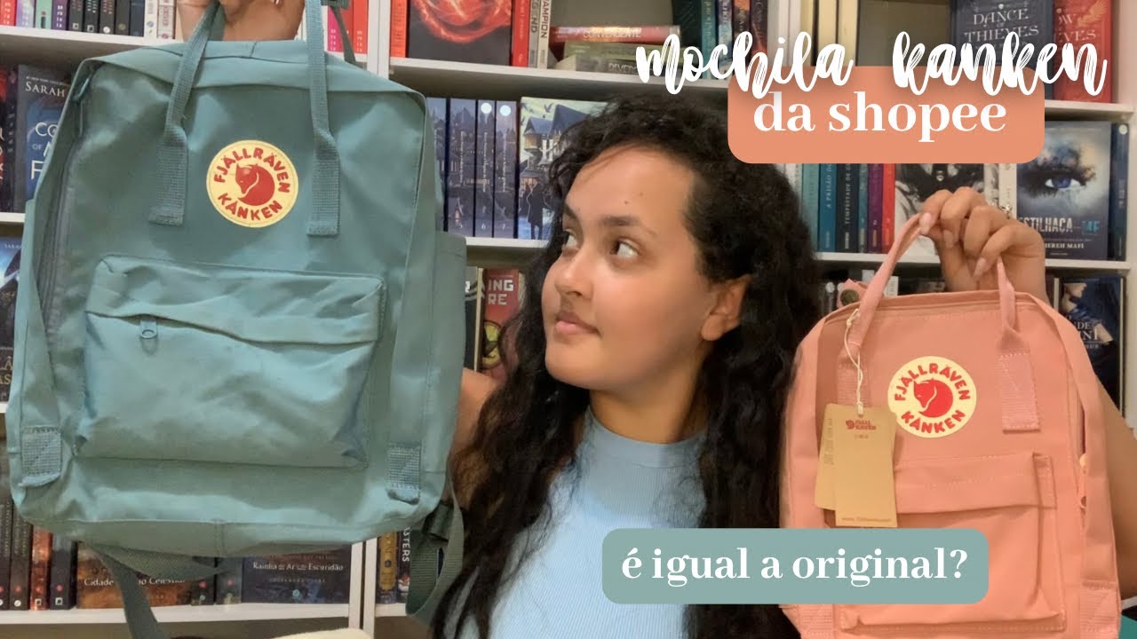 Mochila Kanken da Shopee vale a pena? | KANKEN CLASSIC & KANKEN MINI