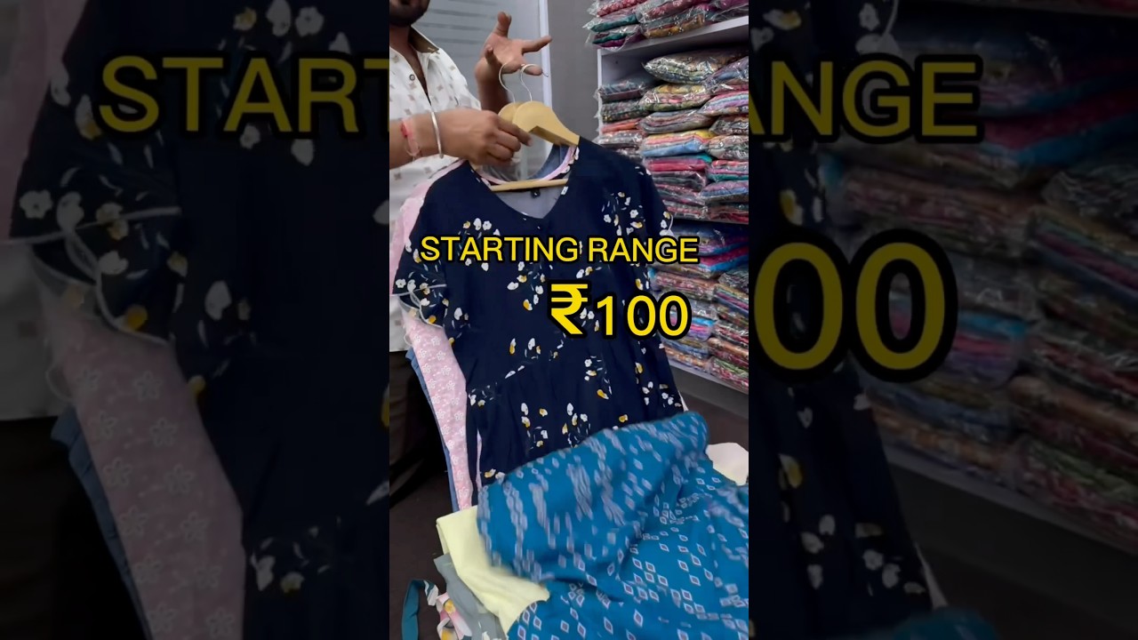 Wholesale nighty shop bangalore, 9164131974 for wholesale enquiry #nightywholesaler #fashionblogger