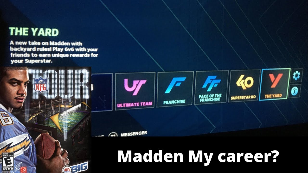 MADDEN 21 THE YARD LEAK!! A 6V6 BACKYARD EXPERIENCE!! COULD THIS BE SIMILAR TO NFL TOUR?