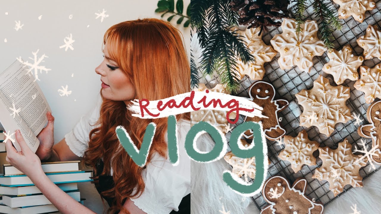 ⛄️ Book Haul, Cozy Night Reading a New Favorite Book, cookie decorating // vlogmas