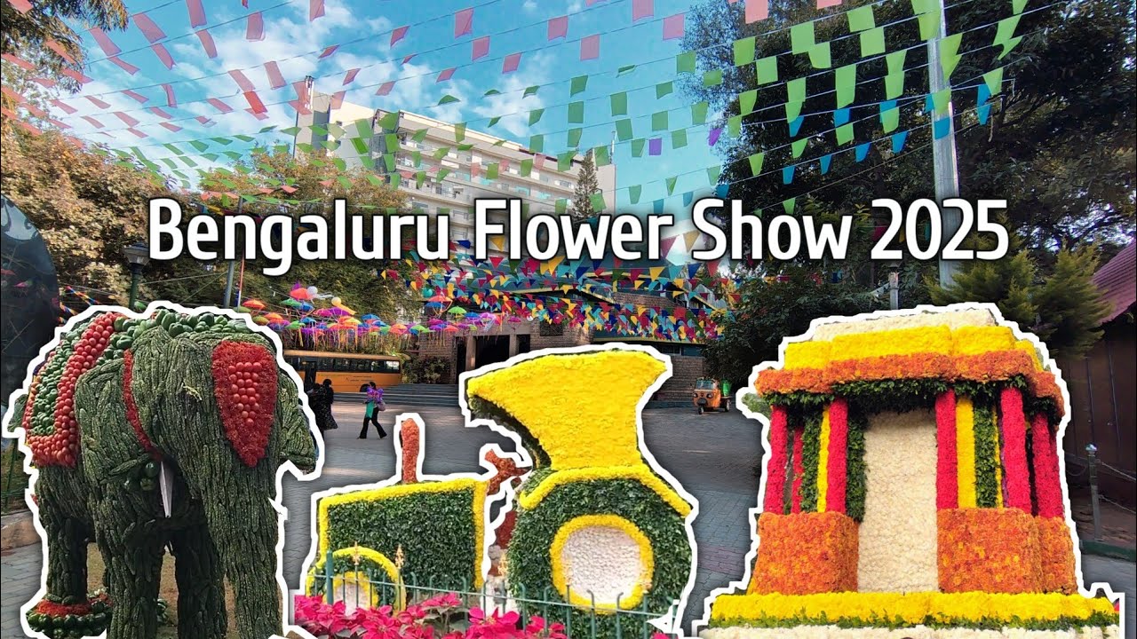 ಹೂಗಳ ಹಬ್ಬ | Bengaluru Cubbon Park Flower show 2025 | The Coastal Trails