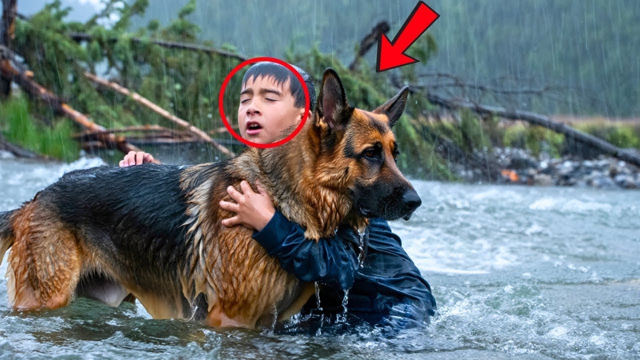 Blind Boy and Retired K9 Survive Storm, Expose Dark Secret — What Hunter Did Shocked Everyone