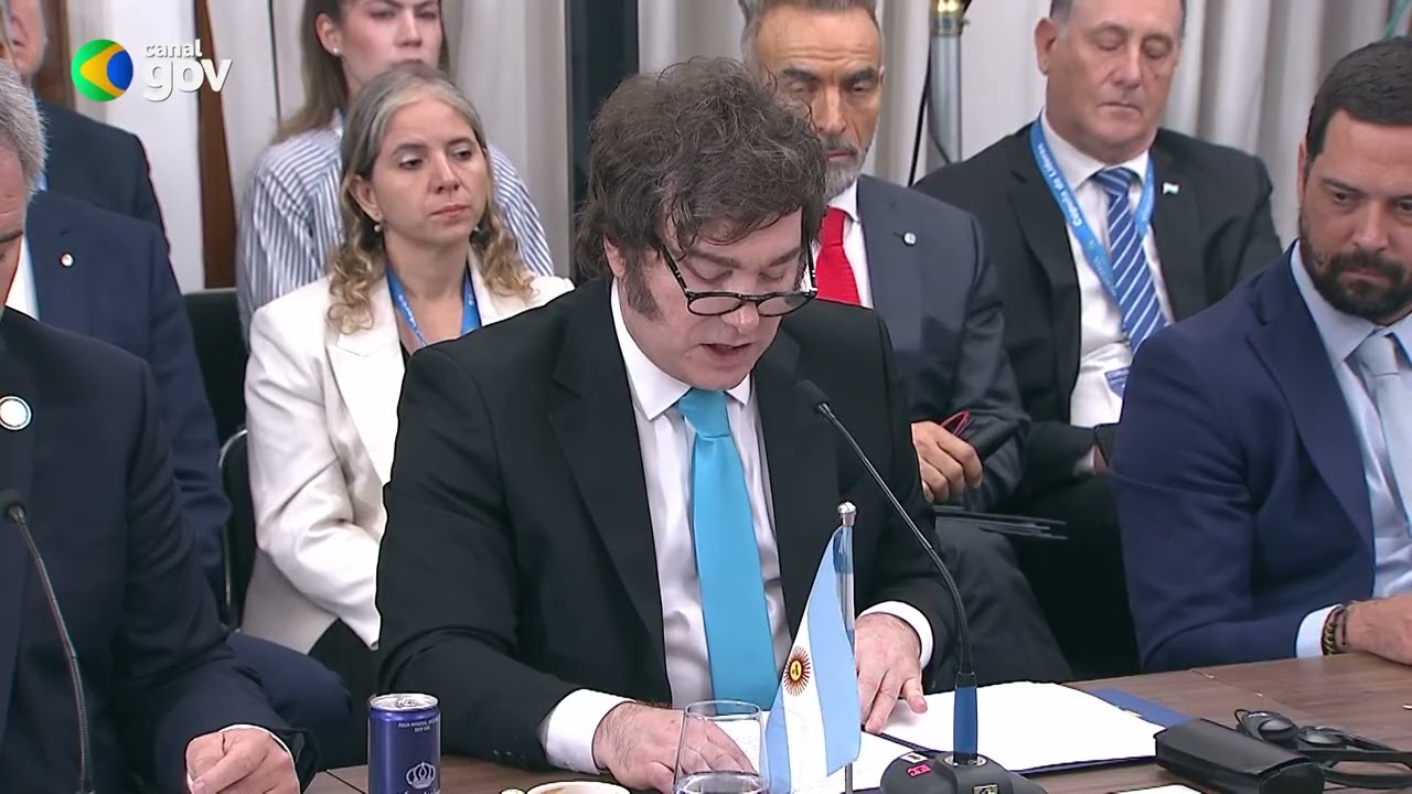 Discurso del Presidente Milei en la Cumbre del Mercosur en Foz de Iguazú