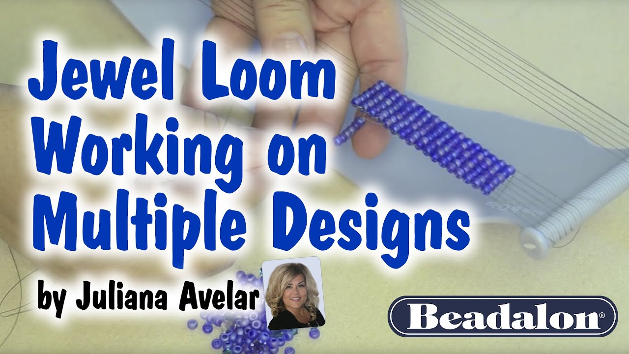 Jewel Loom - Working on Multiple Designs - by Juliana Avelar
