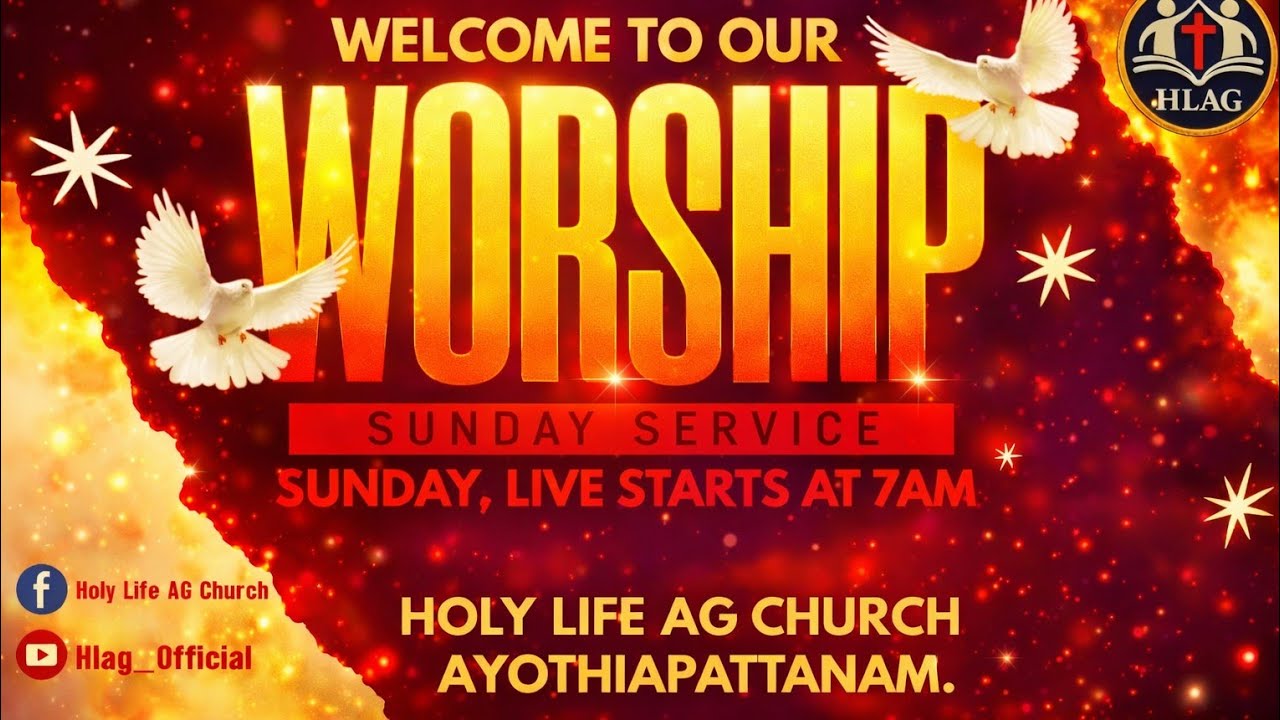 HLAG | SUNDAY SERVICE | 18 JAN 2026 | REV. G. JEBARAJ