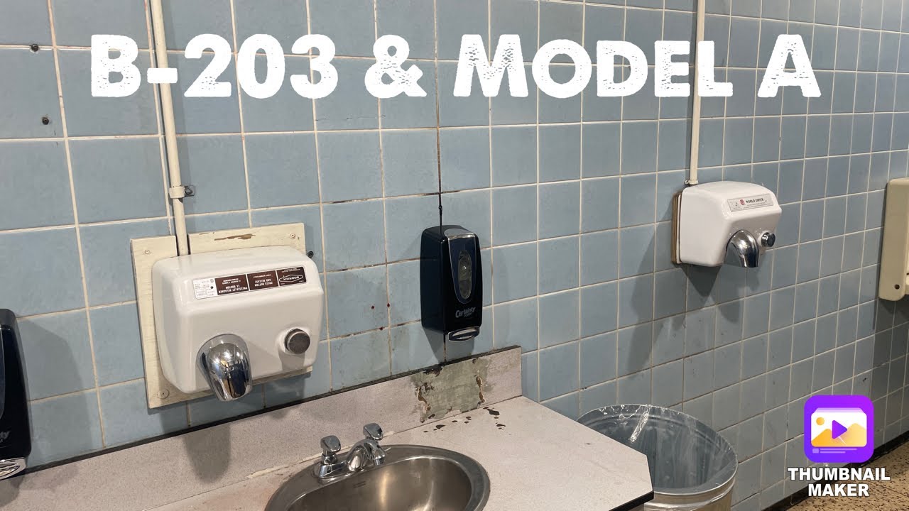 Bobrick B-203 & World Dryer Model A | Second Beach Pool | Vancouver BC 