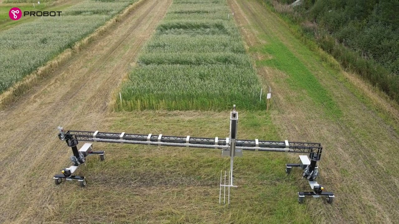 Field Robot / Mobile robot for Yield Calculation