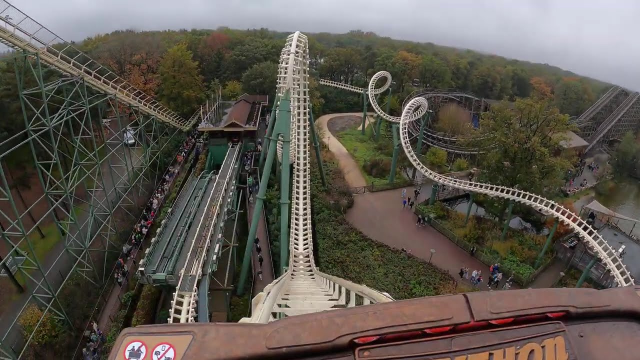 Onride: 'Python' 🎢 4K/POV 2026 - Efteling
