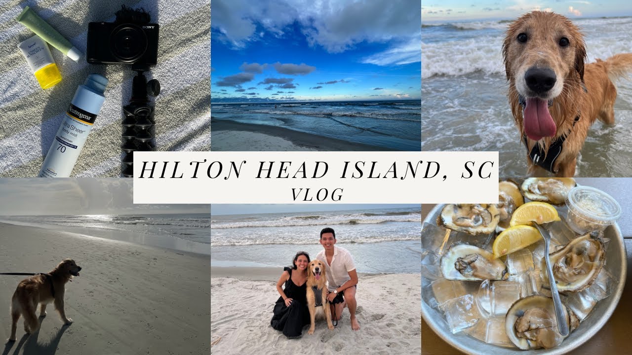 HILTON HEAD ISLAND VLOG: DOG FRIENDLY RESORT, FOOD RECS, BEACH YOGA & MORE