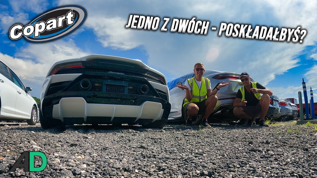 SCRAP from COPART MIAMI - a pimped-out Gladiator, a battered URUS, two Huracan EVOs. INSPECTION w...