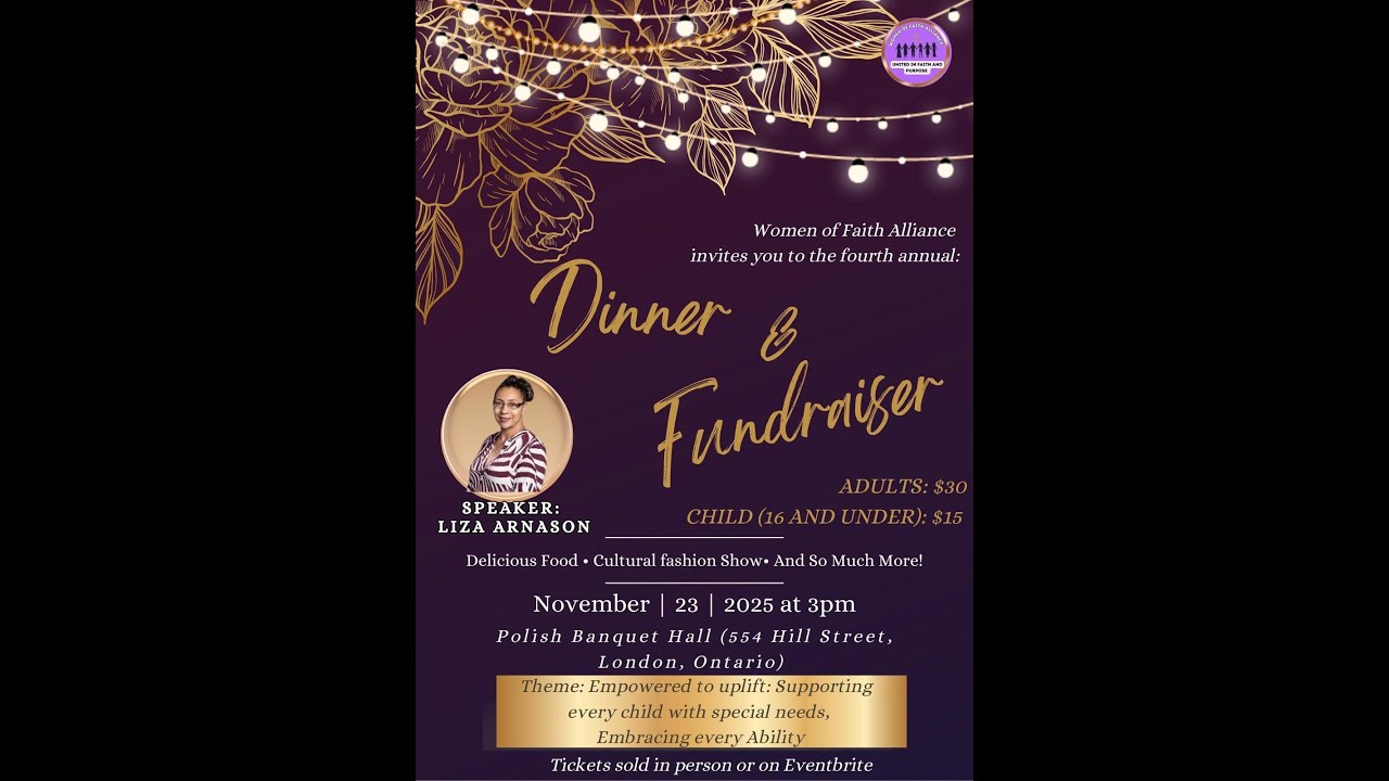 Women of Faith Alliance Dinner and Fundraiser 2025