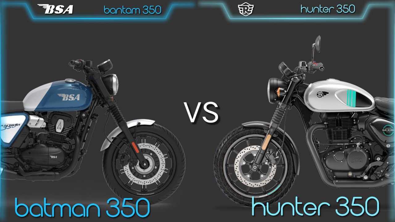 BSA BANTAM 350 {VS} RE HUNTER 350 | Por&oacute;wnanie | Przebieg | Prędkość maksymalna | Cena | Bike Inf...